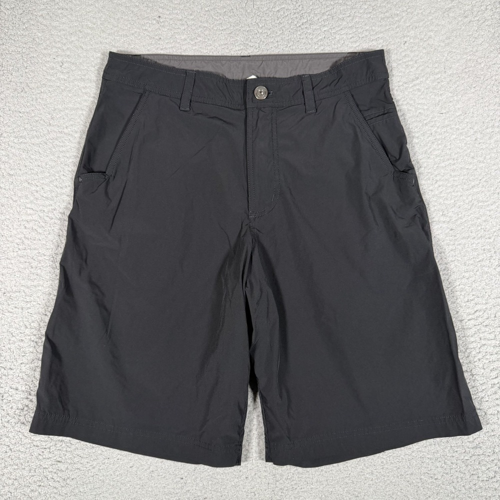 Lululemon Shorts Mens 32 Black Hybrid Chino Nylon Blend Casual Preppy Stretch